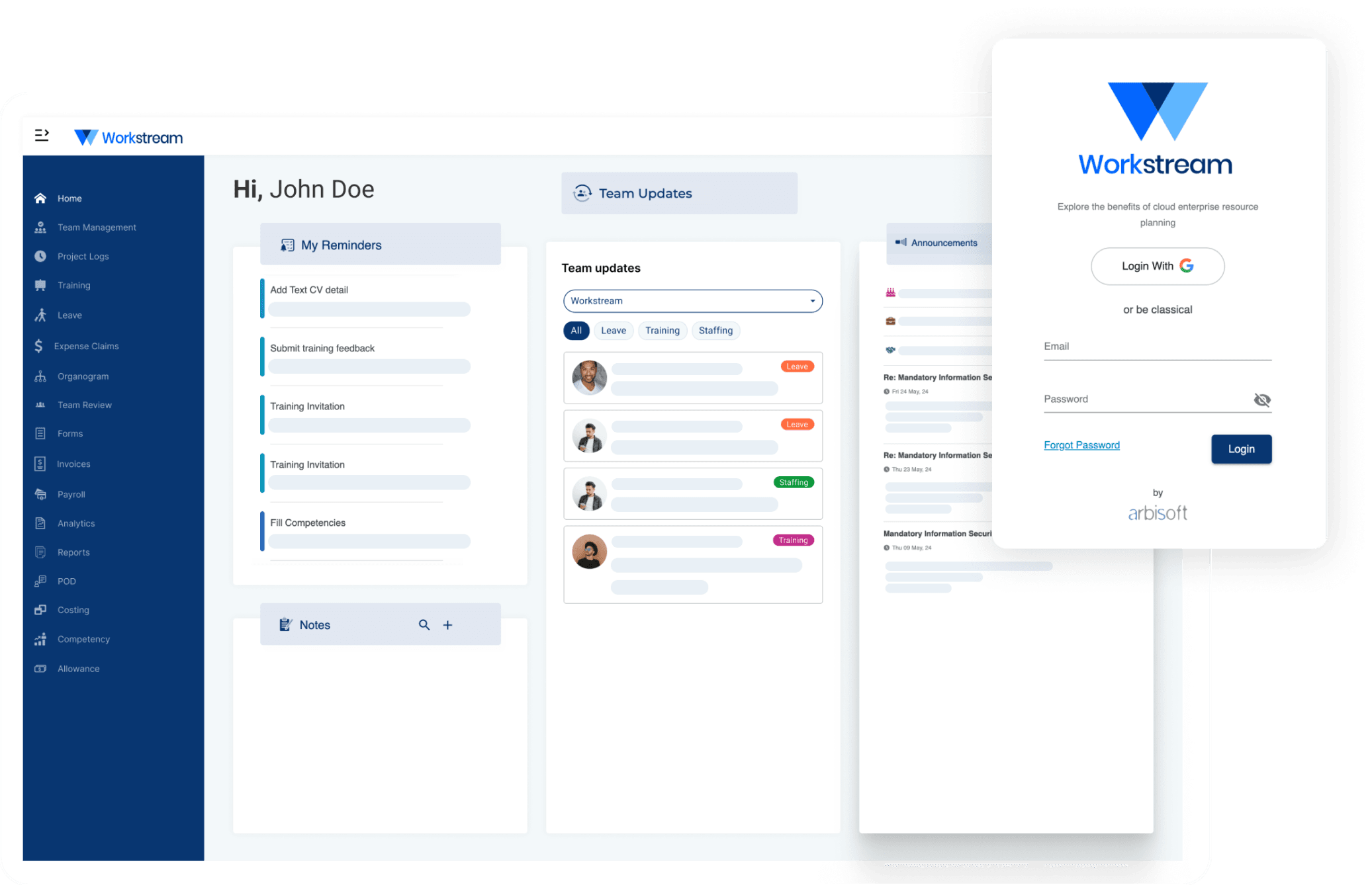 Worker Stream Enterprise Management Software - Workstream